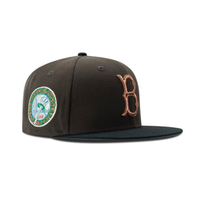 New Era Brooklyn Dodgers Fitted Grey Bottom 