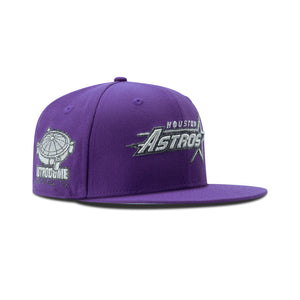 New Era Houston Astros Fitted Grey Bottom 