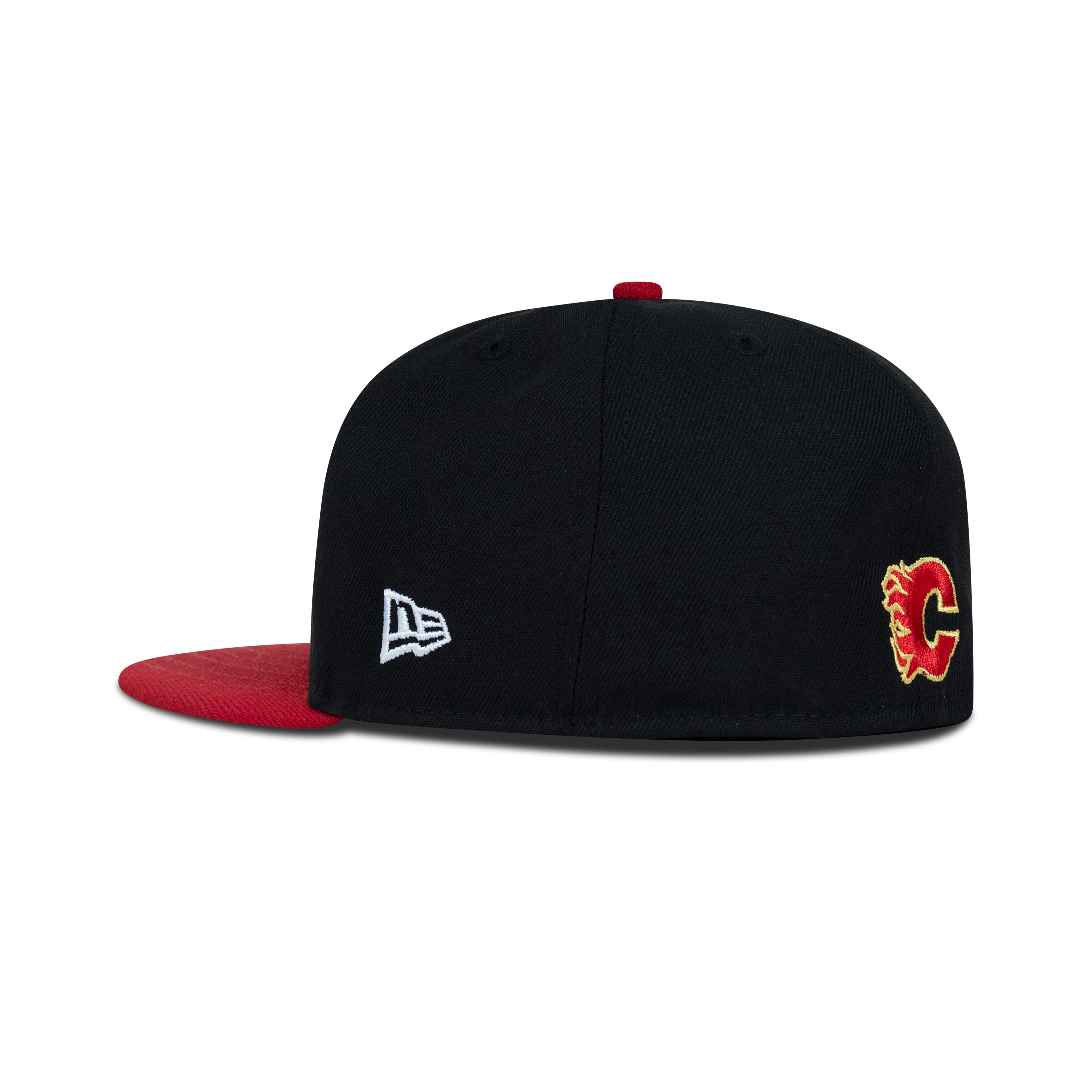 New Era Calgary Flames Fitted Grey Bottom 