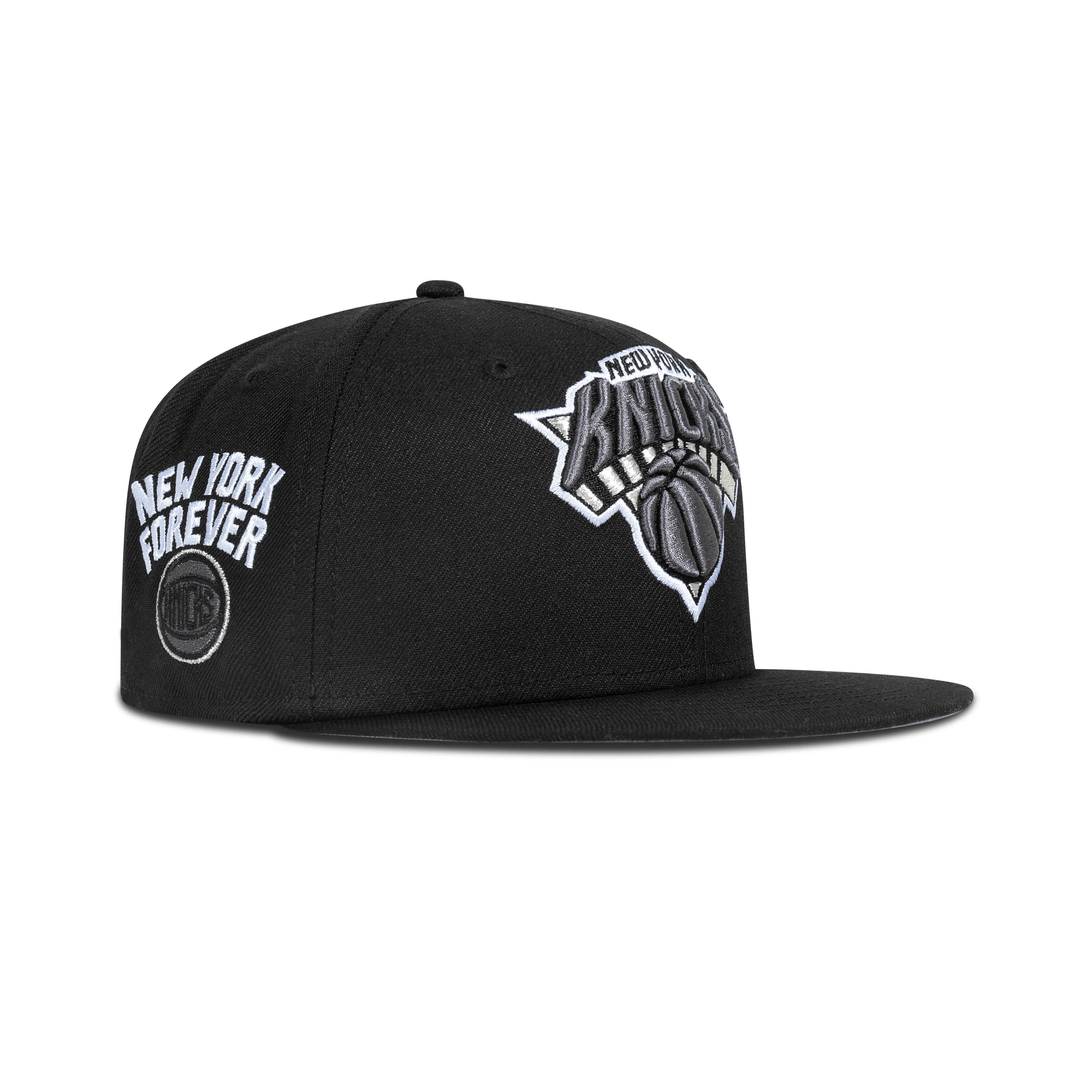 New Era New York Knicks Fitted Grey Bottom 