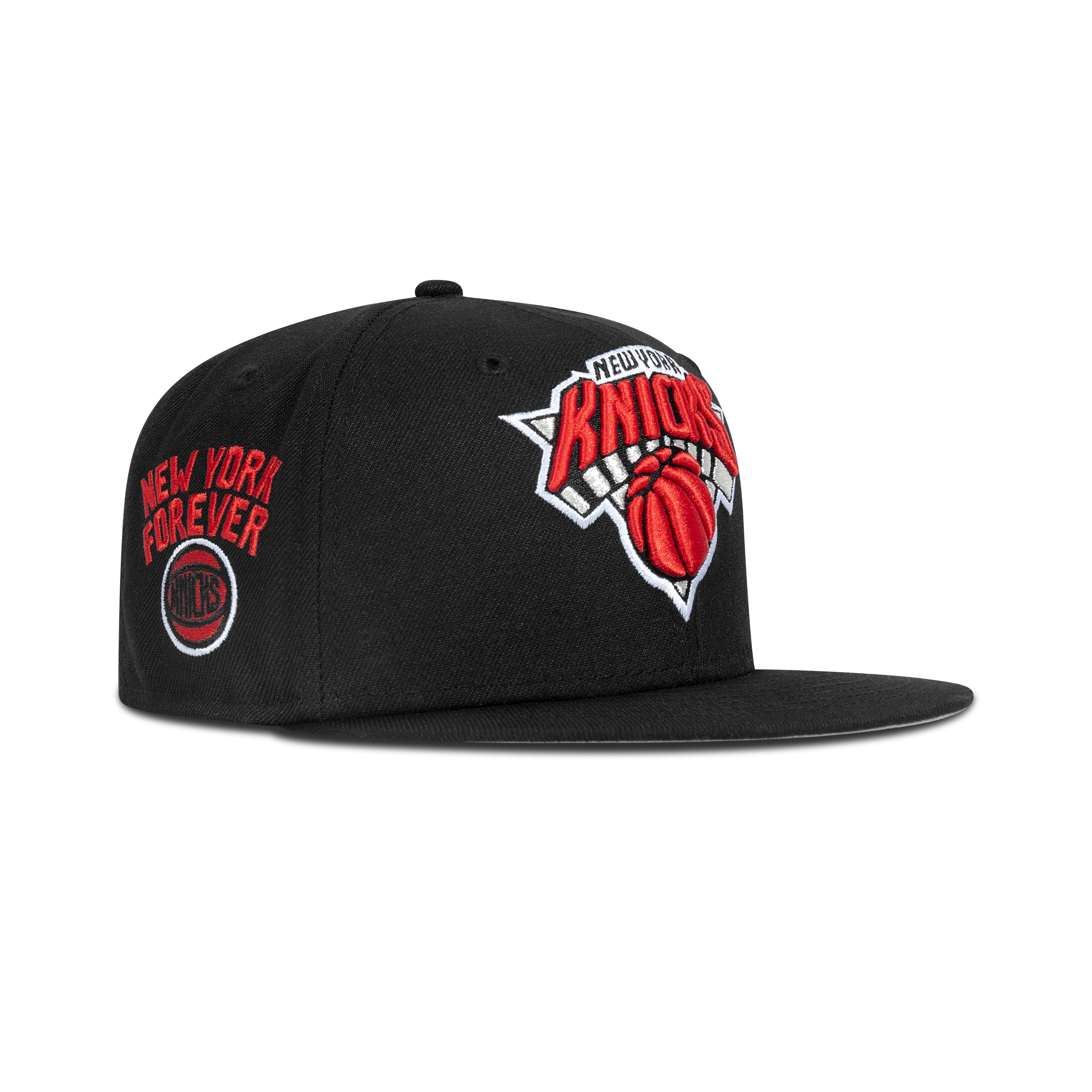 New Era New York Knicks Fitted Grey Bottom 