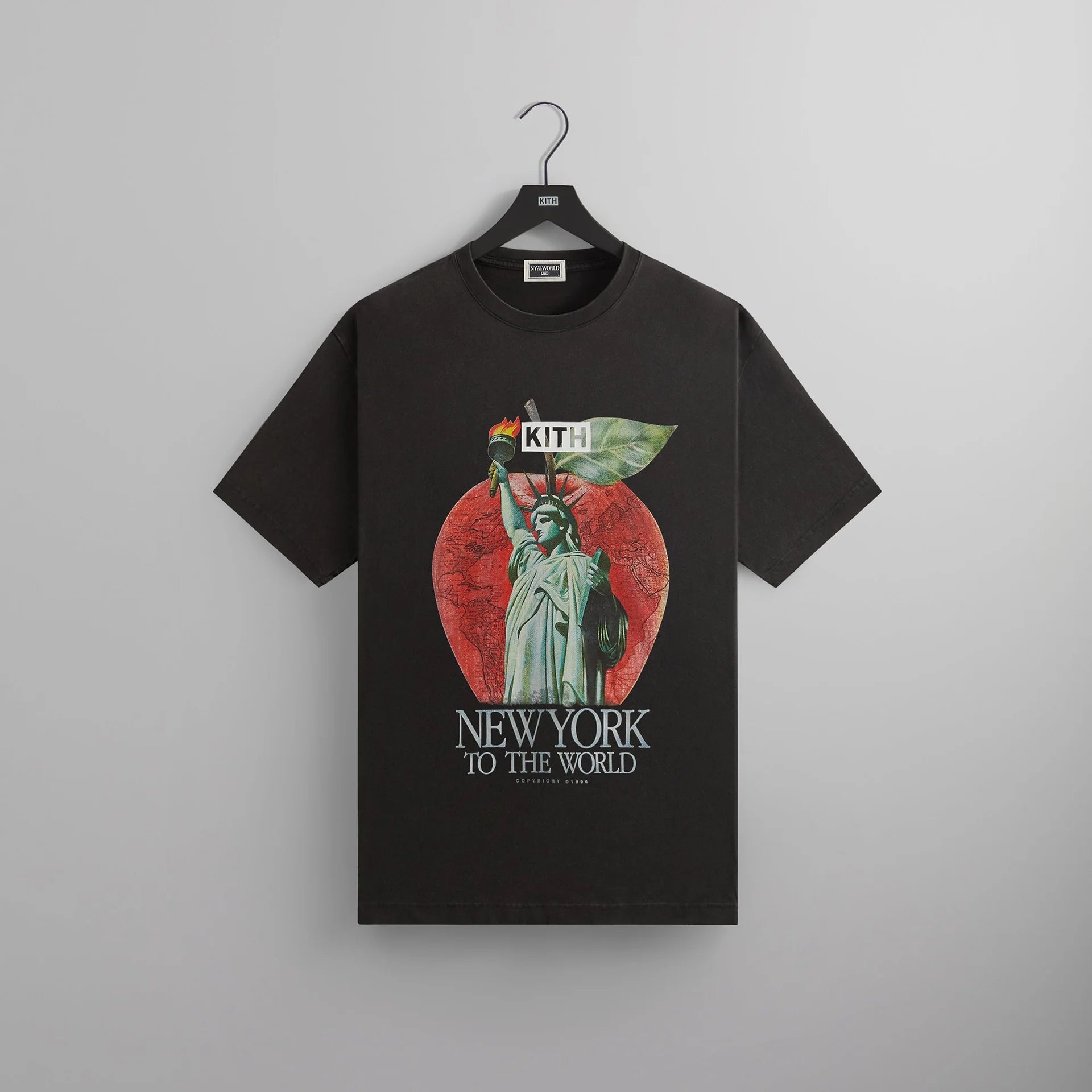 Kith NY To The World Liberty Apple Vintage Tee 