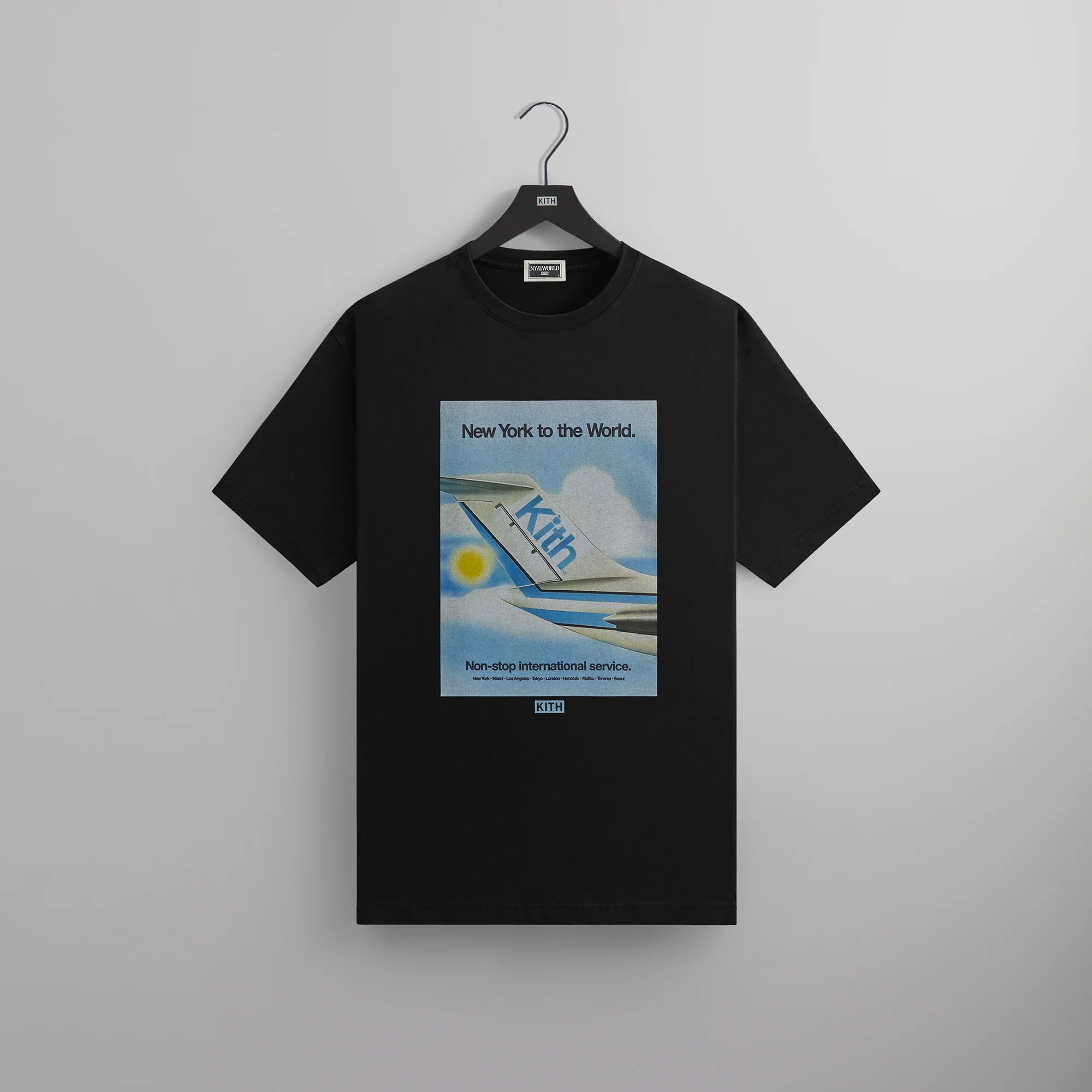 Kith NY To The World Int. Service Airline Tee 