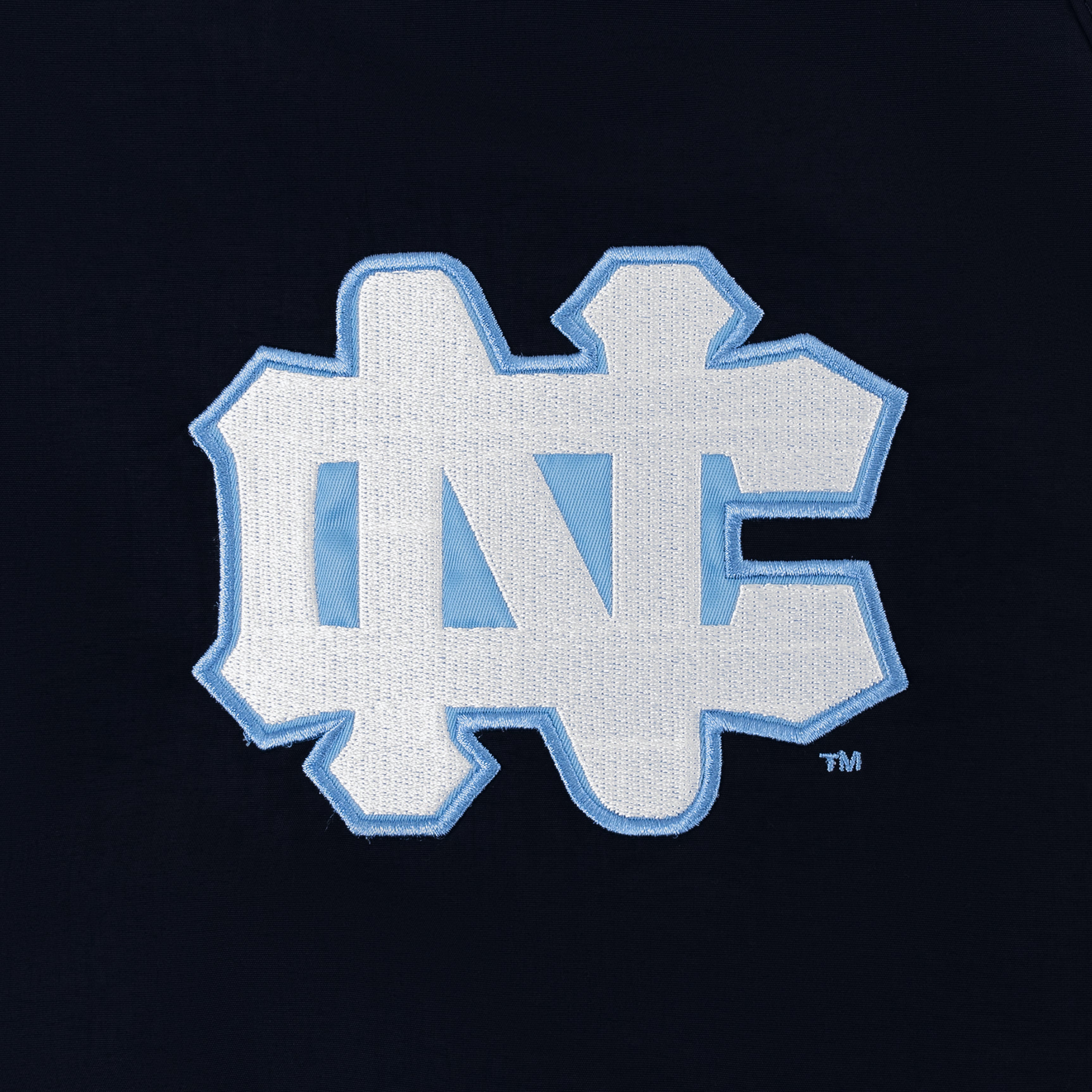 Mitchell & Ness NCAA University Of North Carolina Retro Full Zip Jacket 