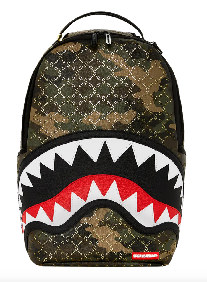 Sprayground Shark Backpack Drippy Stone Shark