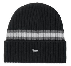 Supreme Striped Cashmere Beanie 