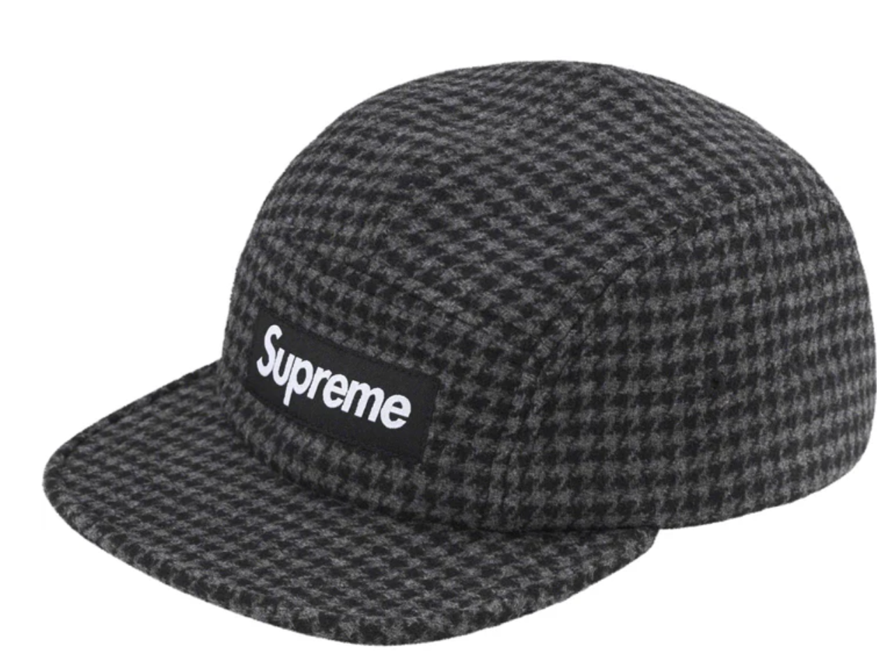 Supreme Plaid Wool Camp Dad Hat 