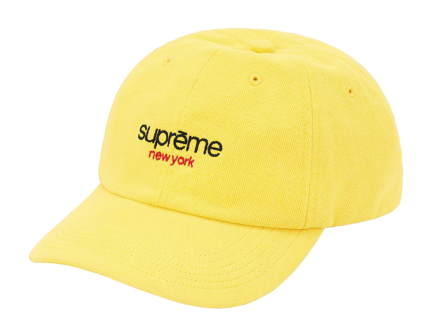 Supreme Napped Canvas 6 Panel Dad Hat 