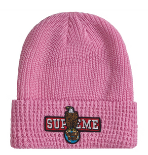 Supreme Eagle Waffle Beanie 