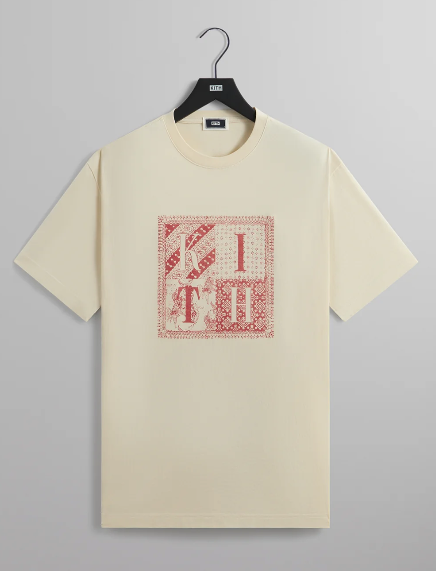 Kith Batik Block Print Vintage Tee 