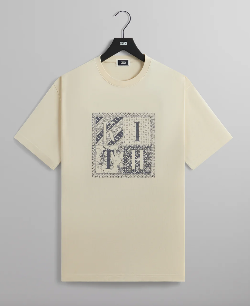 Kith Batik Block Print Vintage Tee 