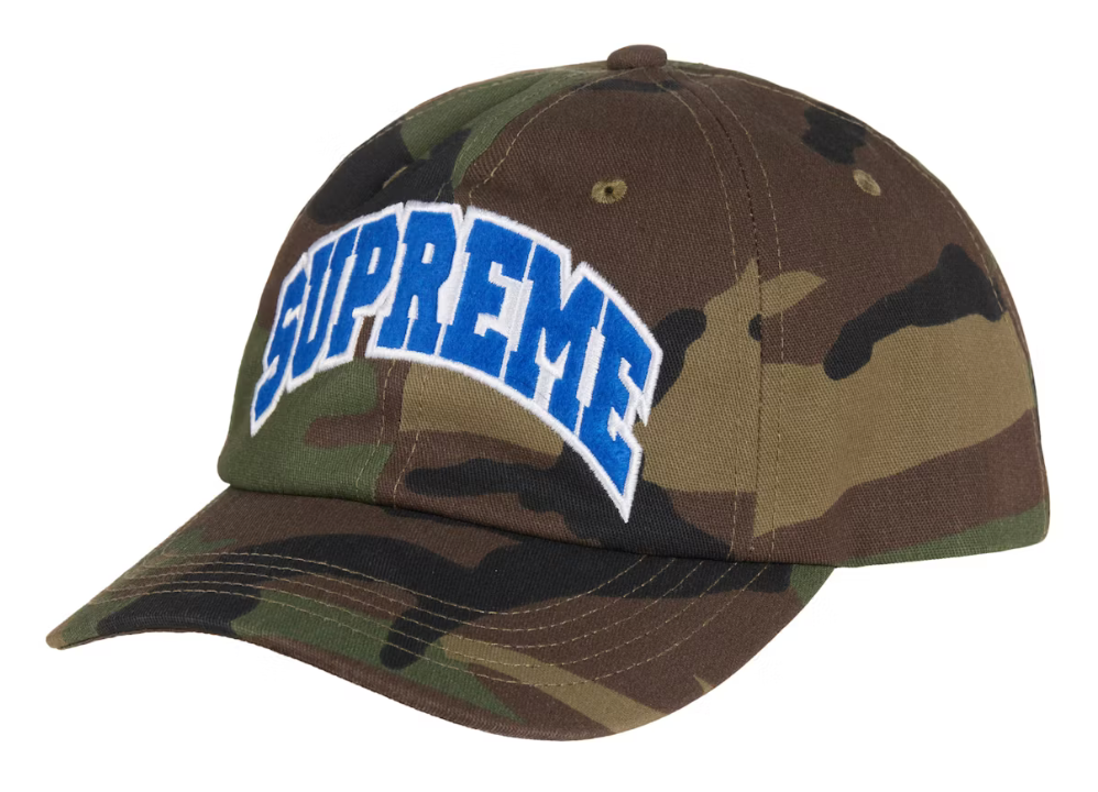 Supreme Felt Arc 6 Panel Dad Hat 