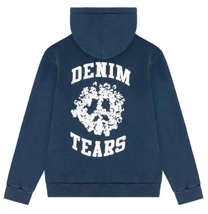 Denim Tears Denim University Zip Hoodie “Navy”