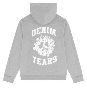 Denim Tears Denim University Zip Hoodie “Grey”