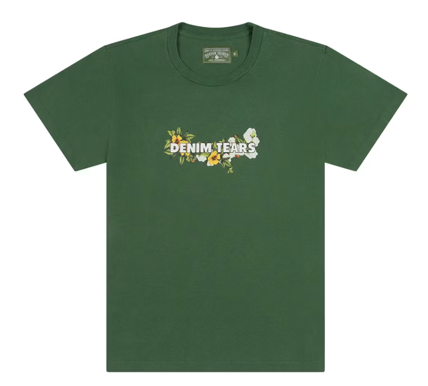 Denim Tears Logo Tee “Green”