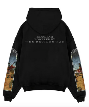 Who Decides War x EST Gee Stained Glass Hoody 