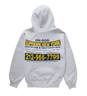 Supreme On God Hoody 