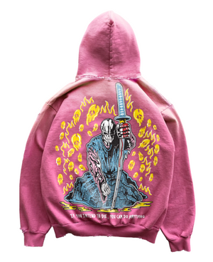 Warren Lotas Yellow Skull Hoodie 