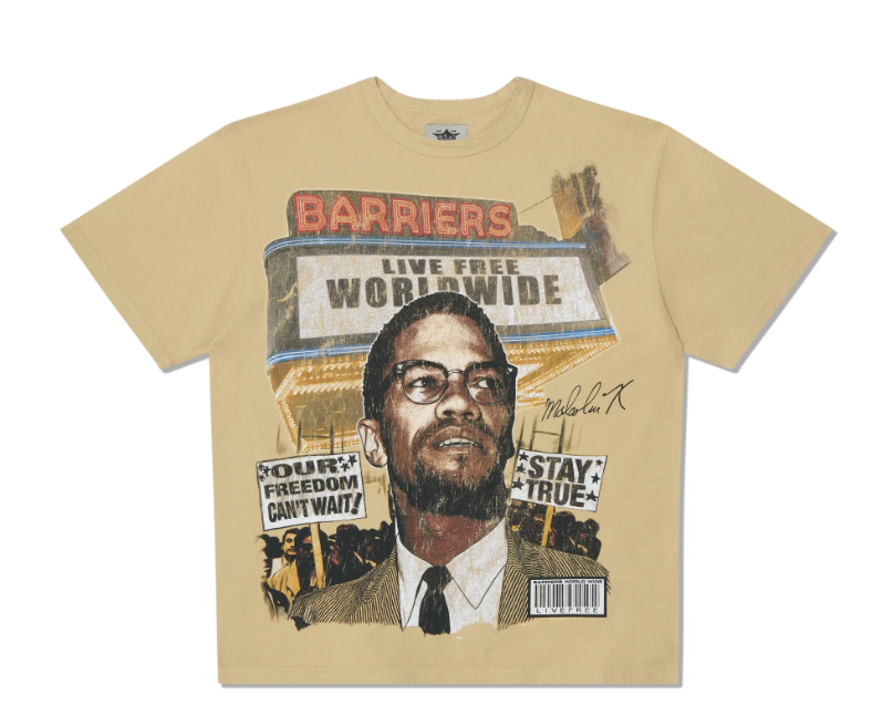 Barriers Malcolm X Tee 