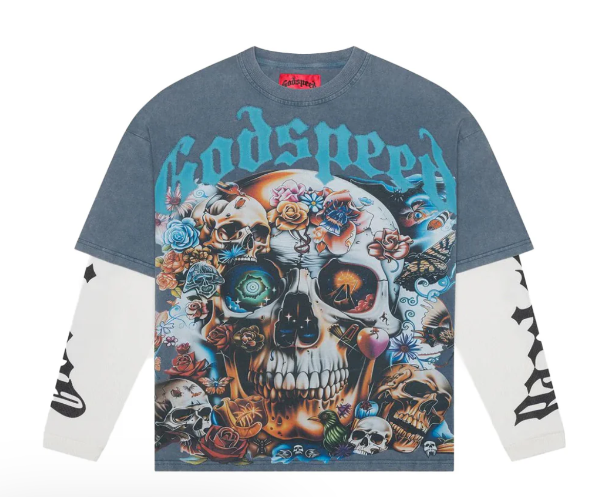 Godspeed Eternal Dream Layered Long Sleeve Tee 