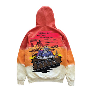 Warren Lotas Five Guns Dip Dye Hoodie