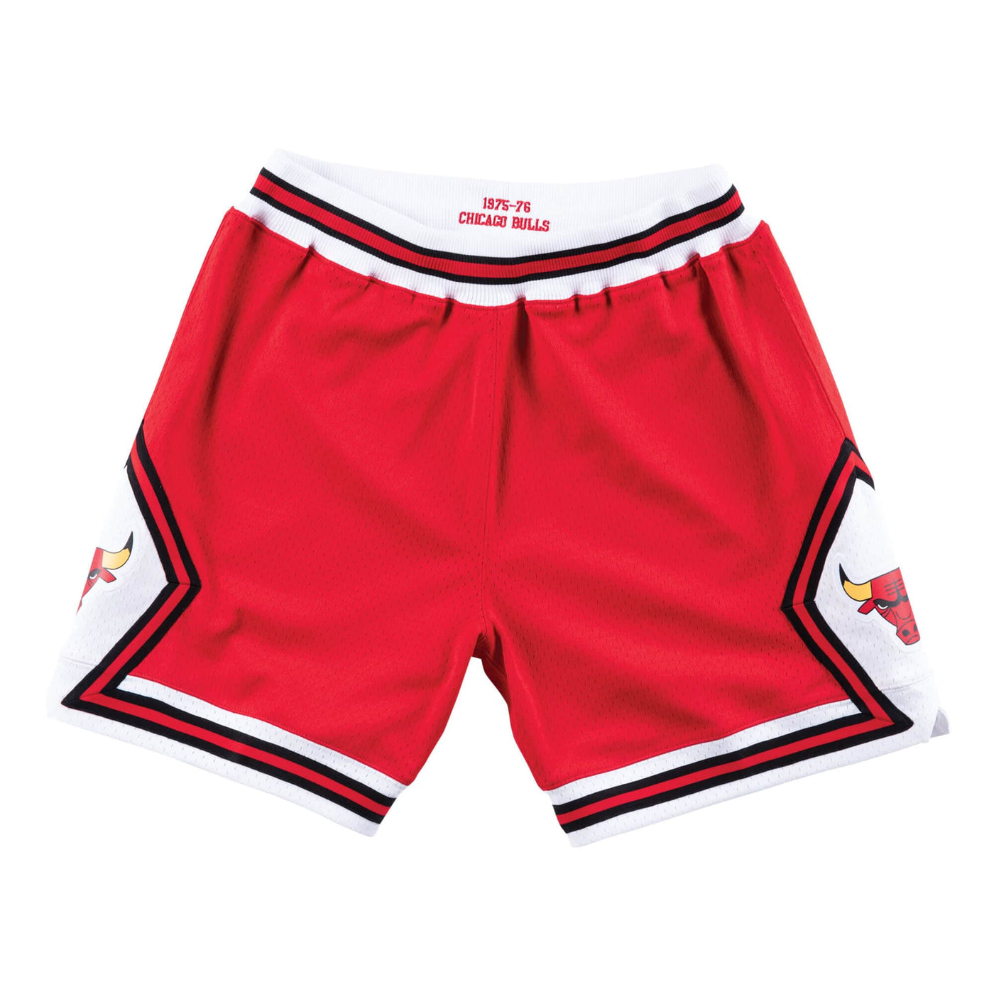 Mitchell & Ness NBA Chicago Bulls Authentic Road 1975-76 Shorts Red W –  FCS Sneakers
