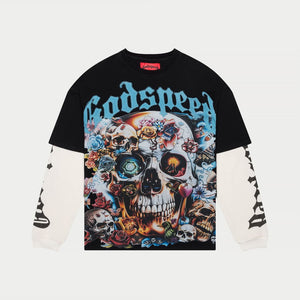 Godspeed Eternal Dream Layered Long Sleeve Tee 