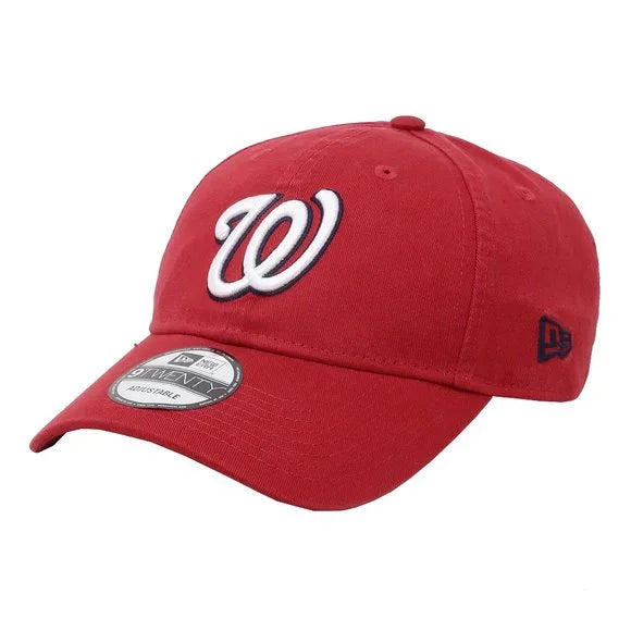 New era Washington Nationals Core Classic 9Twenty Dad Hat Red Bottom 