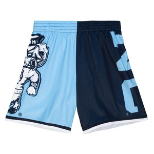 Mitchell & Ness NCAA North Carolina Big Face 5.0 Shorts 