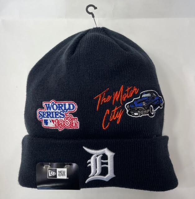 New Era The Motor City Detroit Tigers Beanie 