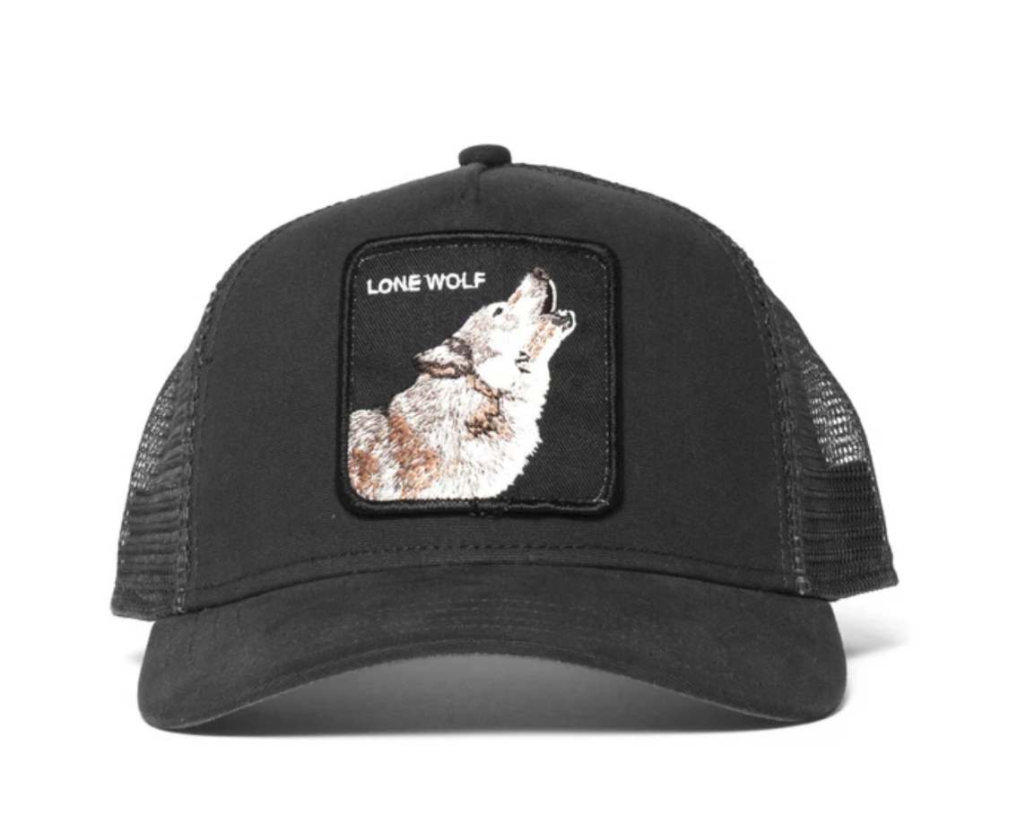 Goorin Bros The Lone Wolf Snapback Trucker Hat 