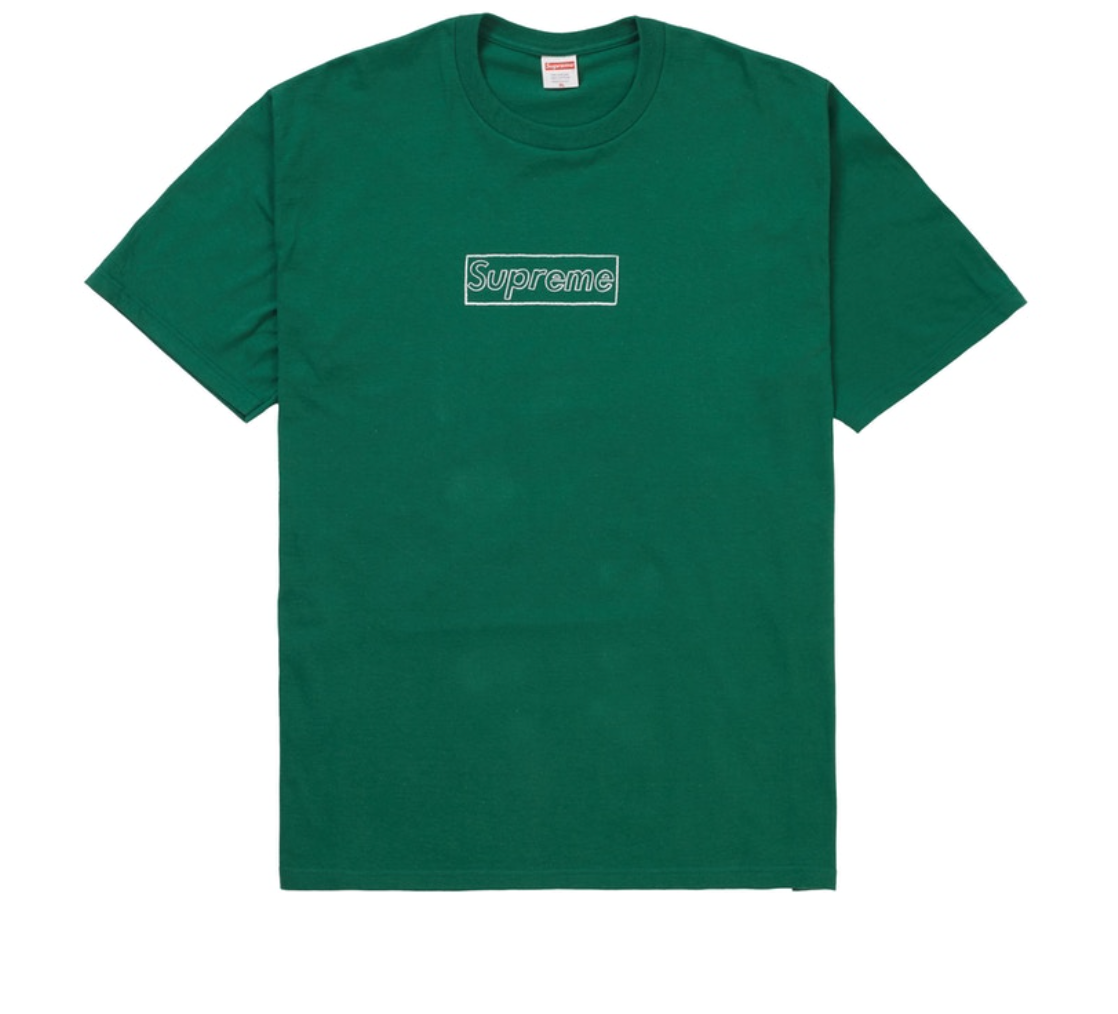 Supreme KAWS Chalk Logo Tee 