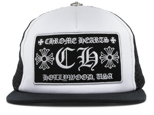 Chrome Hearts Kids CH Hollywood Trucker Snapback Hat 