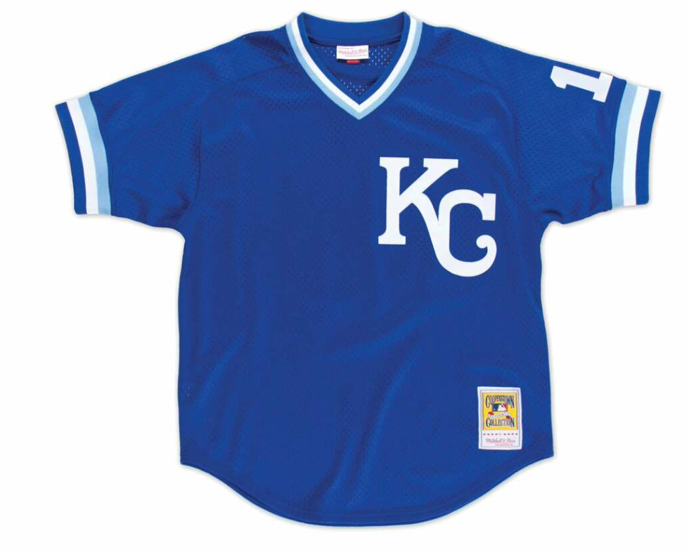 Mitchell & Ness MLB Authentic BP Kansas City Royals Jersey 