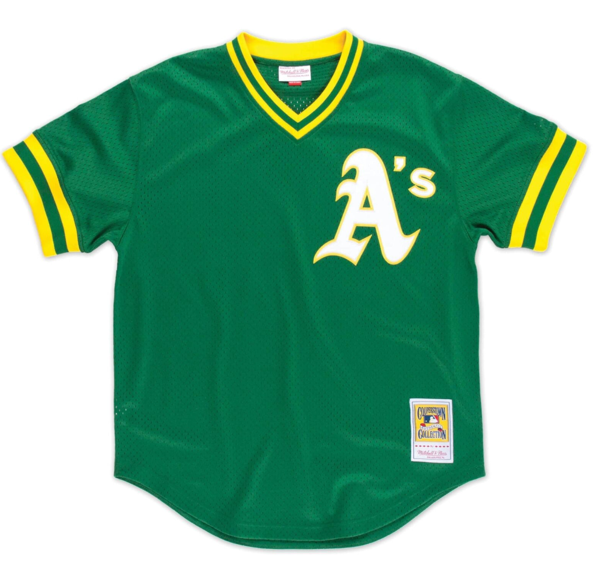 Mitchell & Ness MLB Authentic Oakland Athletics Jersey Green