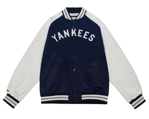 Mitchell & Ness New York Yankee Primetime Lightweight Satin Jacket 